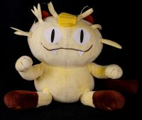 Pokemon Jumbo MEOWTH 18" Plush Hasbro Nintendo 1999